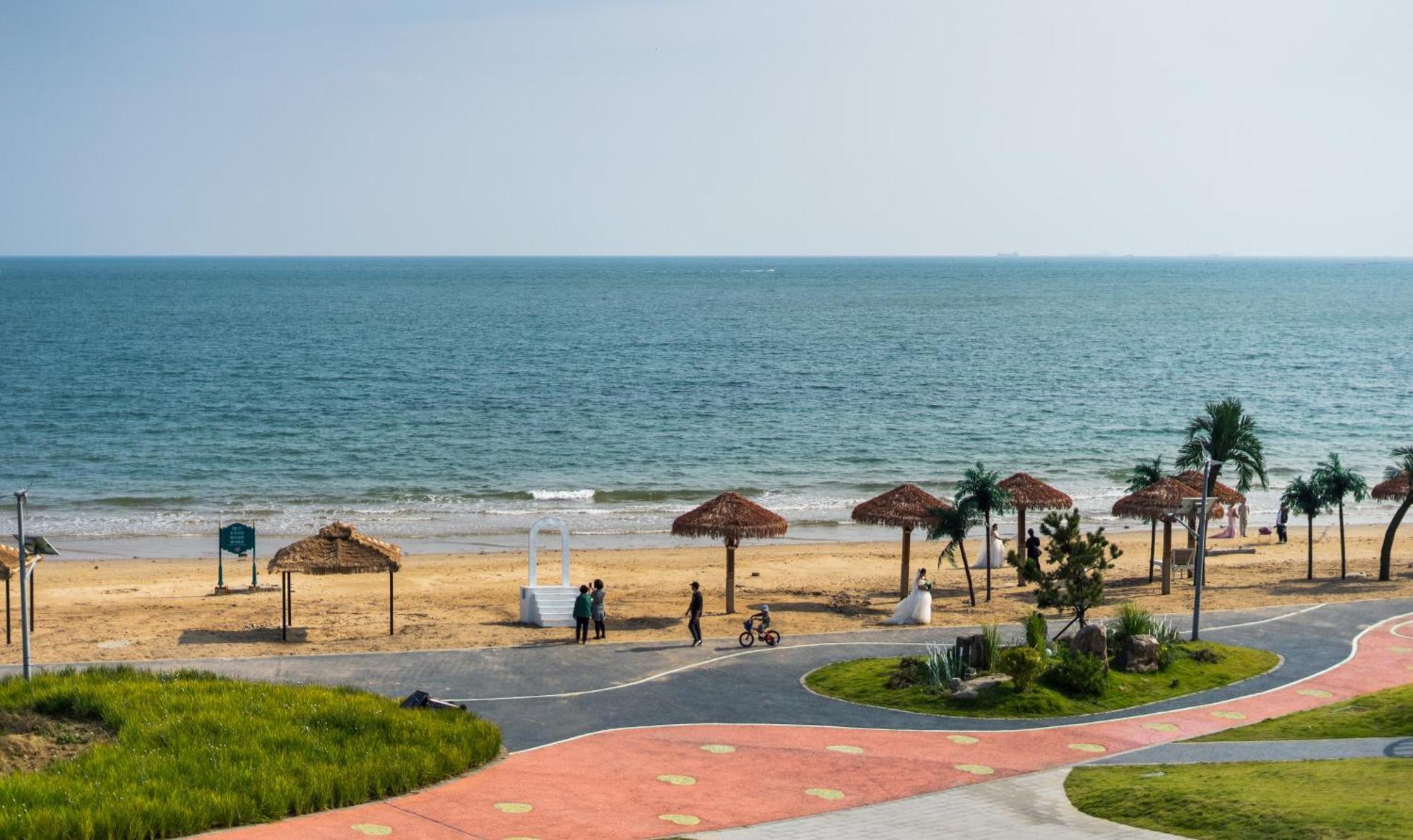 Tsingtao Time Resport Hotel Qingdao Exteriör bild