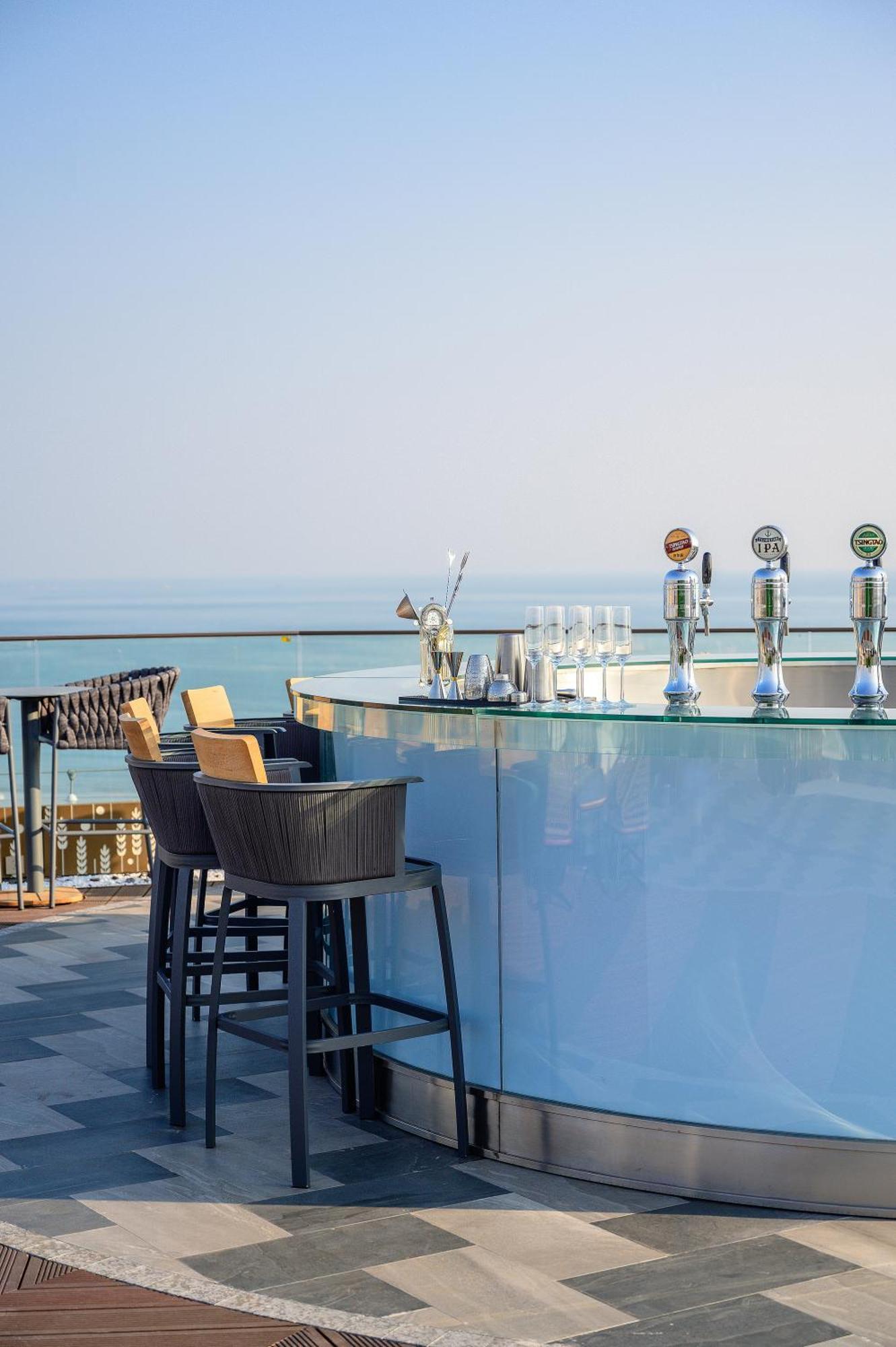 Tsingtao Time Resport Hotel Qingdao Exteriör bild